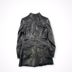 EMPORIO ARMANI / ヴィンテージラムレザーコート 参考定価：250,000程度 SIZE:44