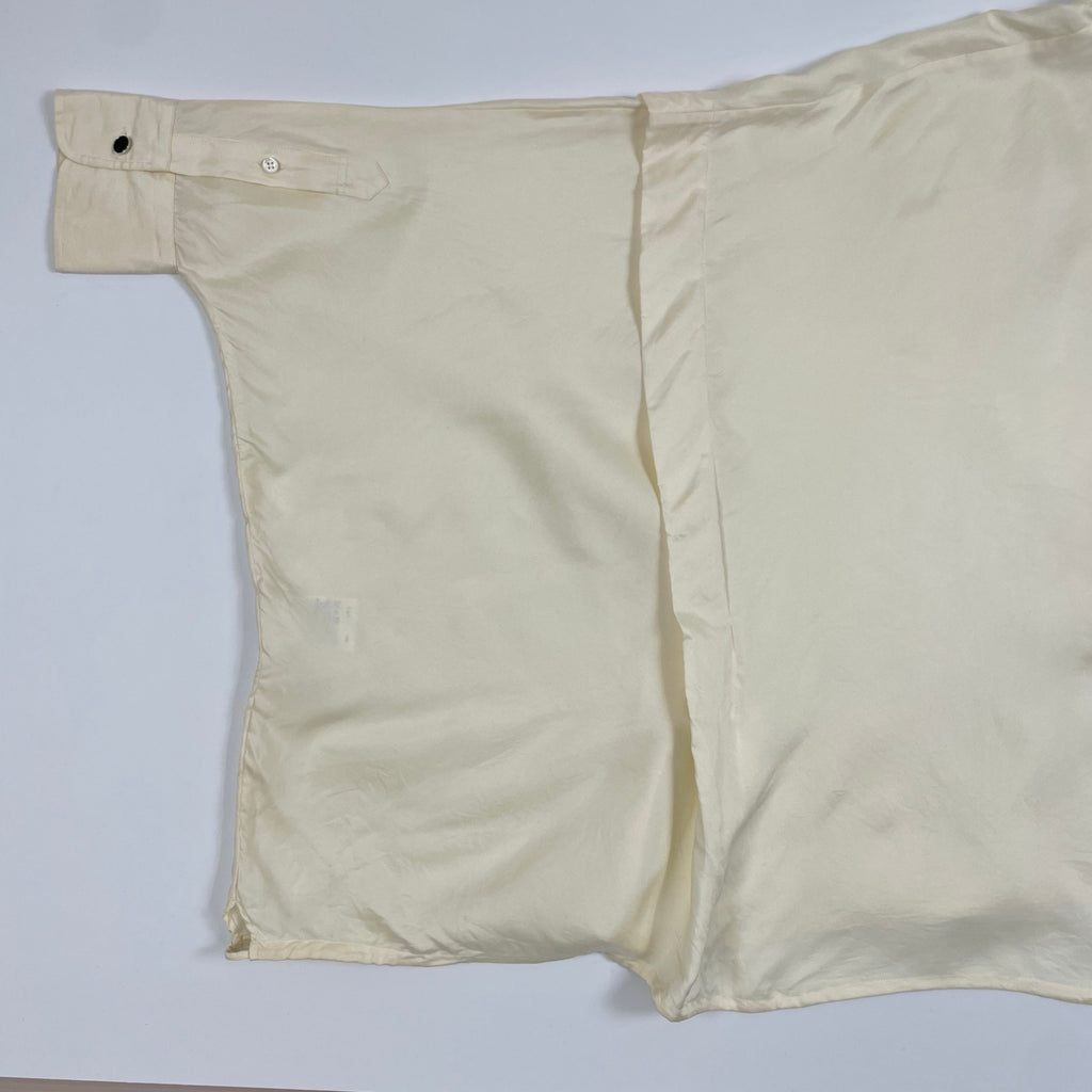 TOMORROWLAND.B トゥモローランド ビー / シルクツイルタックシャツ 参考定価：60,000+tax SIZE:36