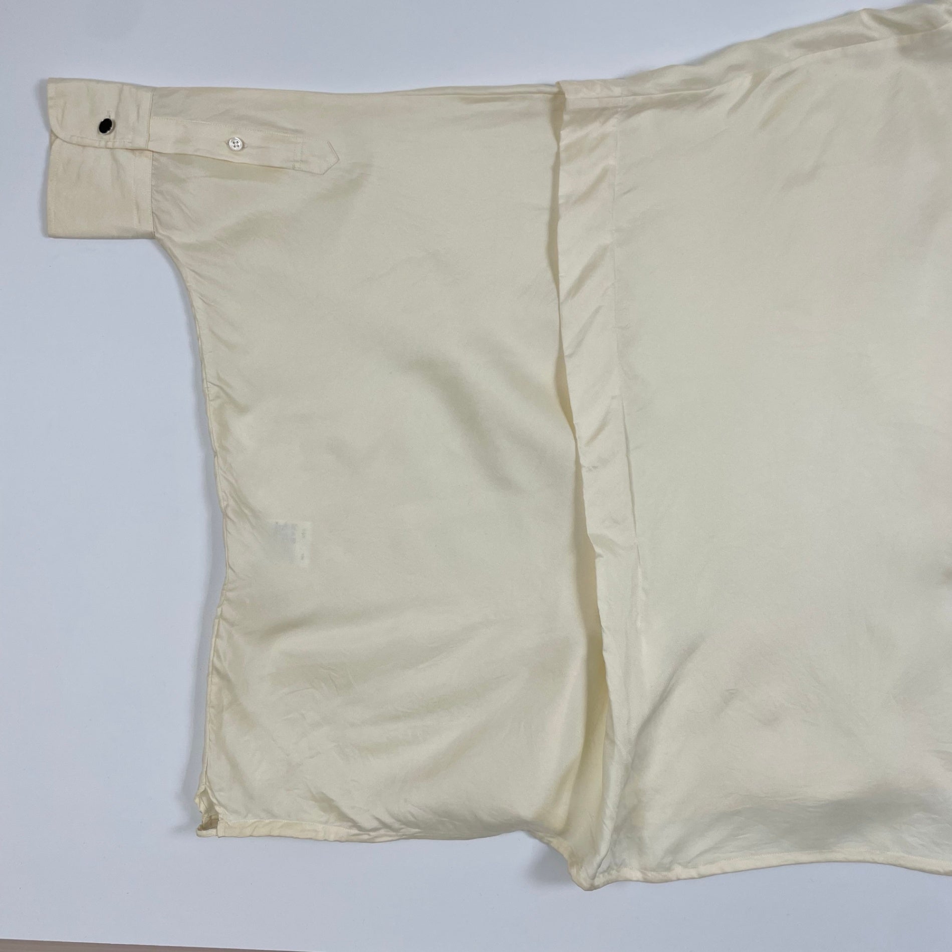 TOMORROWLAND.B トゥモローランド ビー / シルクツイルタックシャツ 参考定価：60,000+tax SIZE:36