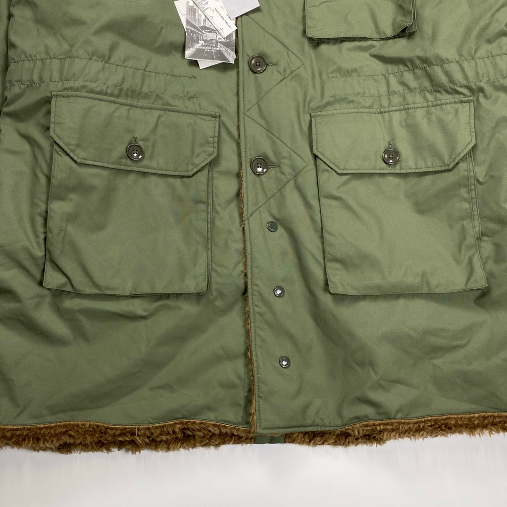 ENGINEERED GARMENTS × BEAMS PLUS / Reversible Field Fur Coat  タグ付 参考定価：117,000+tax SIZE:L