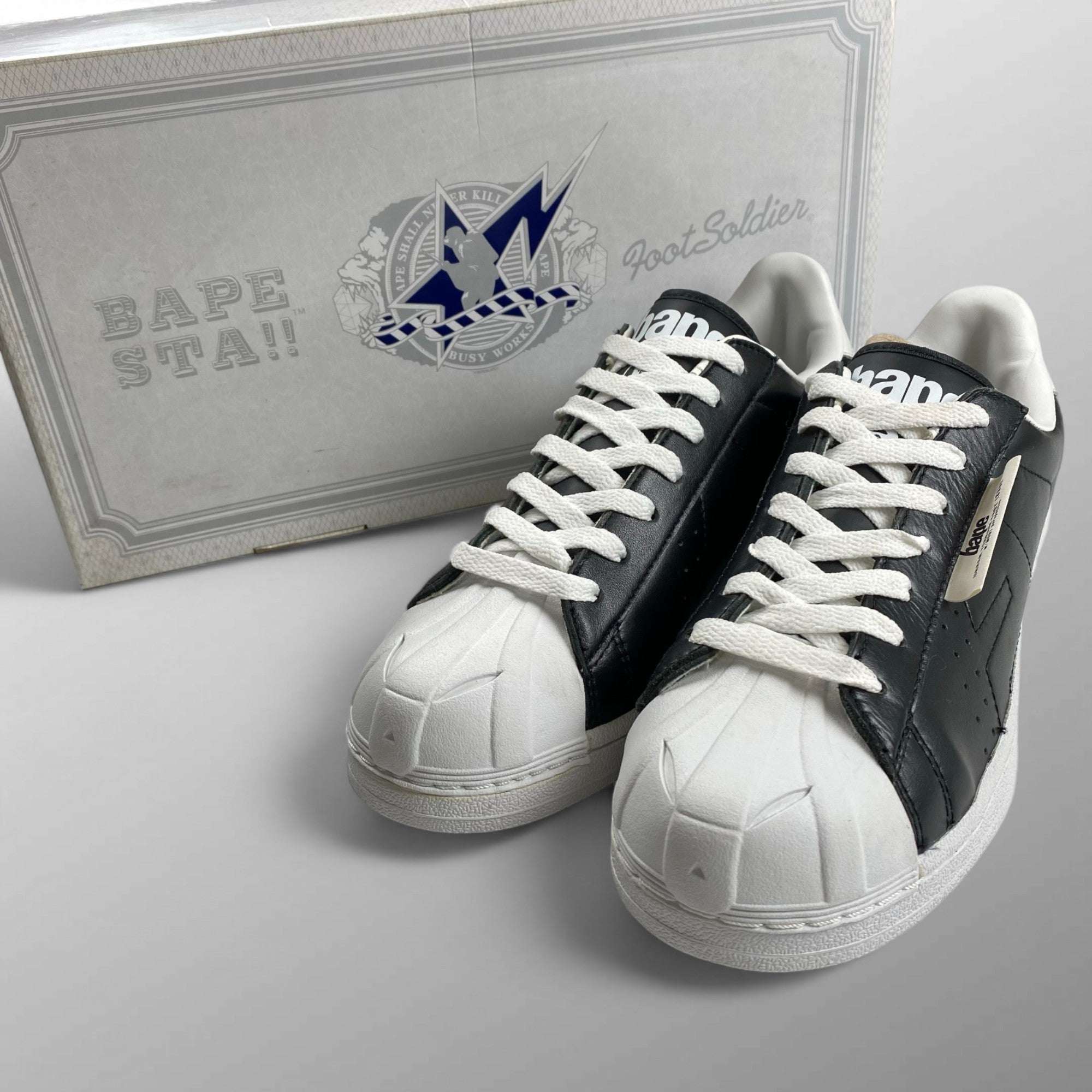 【最初期 デッド】A BATHING PAPE ア ベイシング エイプ BAPE STA / SKULL STA スカルスタ 2010年9月製造 SIZE:8.5