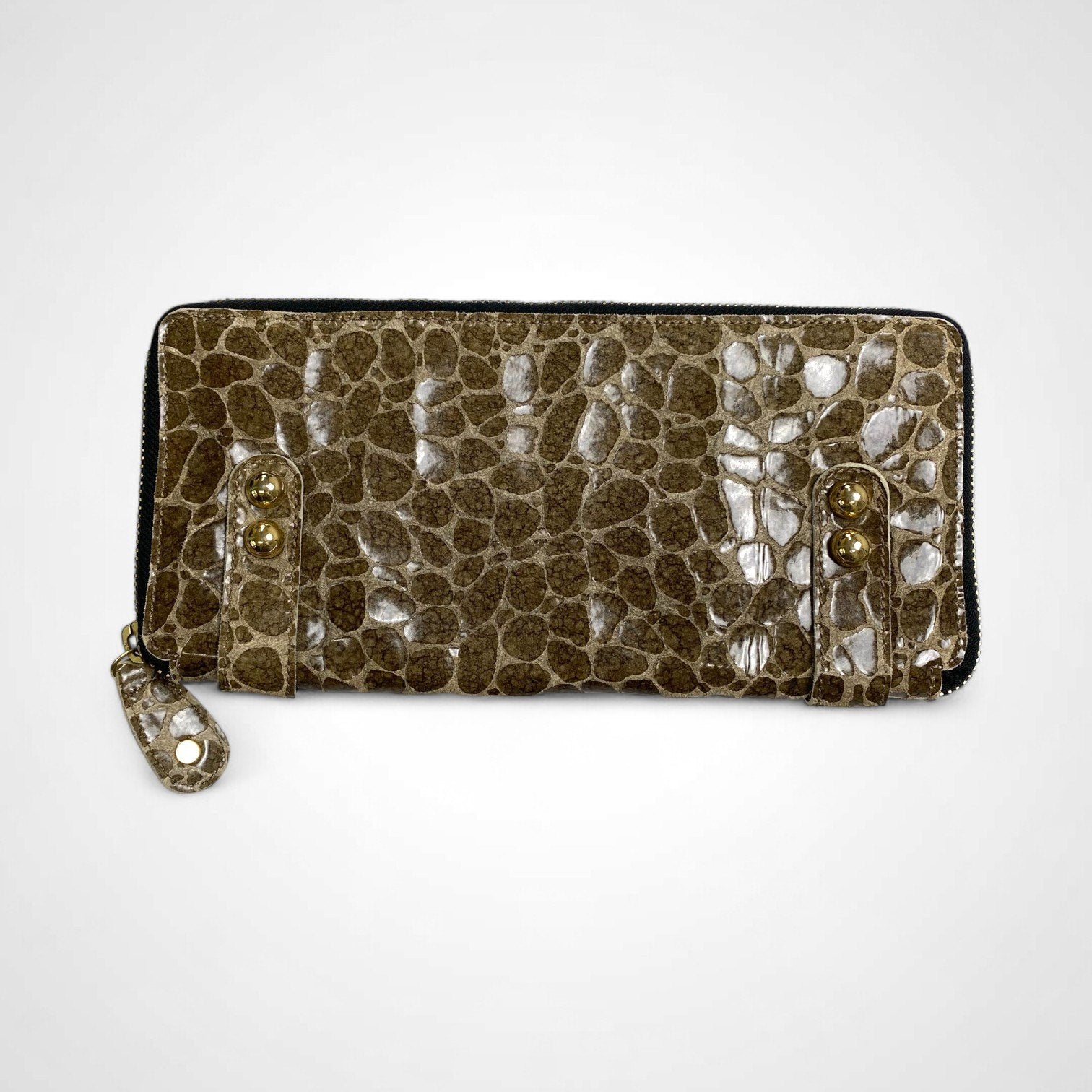 collection PRIVEE? コレクションプリヴェ / キリン柄 クラッチバッグ セカンドバッグ