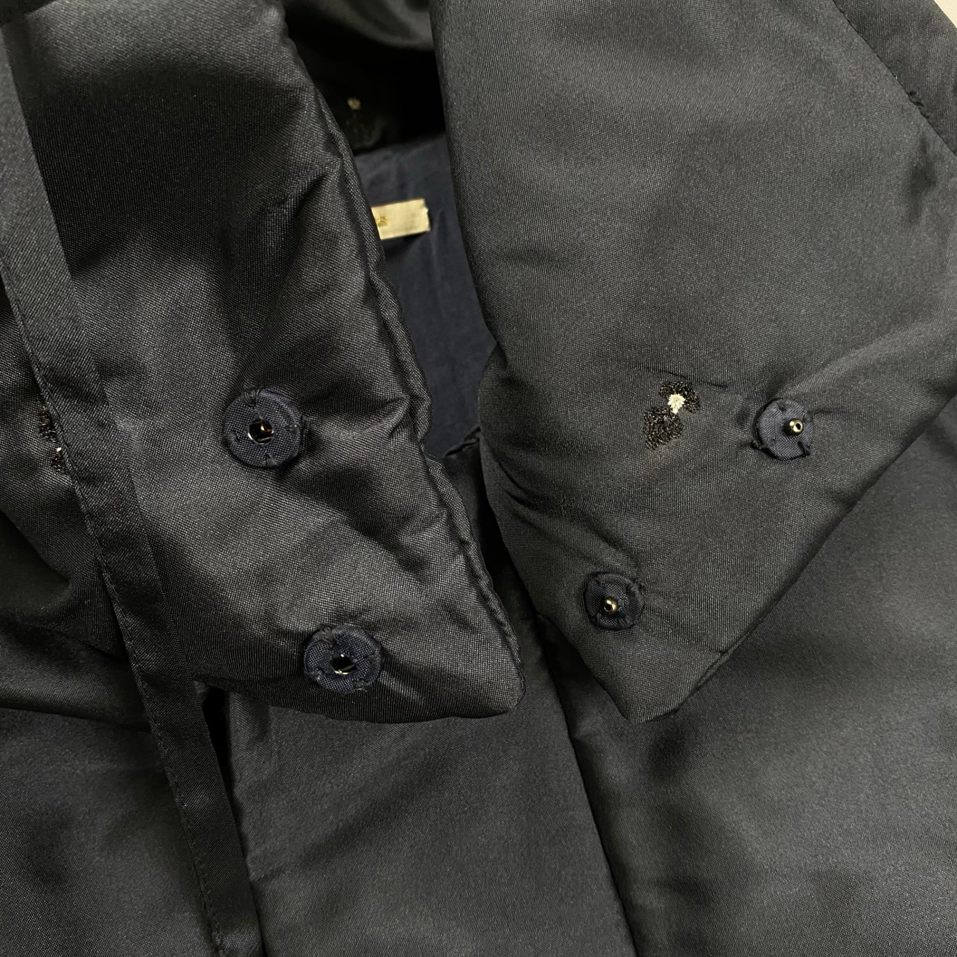 ne quittez pas × 6(ROKU) BEAUTY＆YOUTH / 別注 QUILTED BLOUSON 中綿 ジャケット コート 参考定価：36,000+tax SIZE:FREE