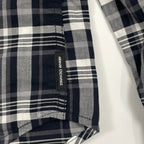 ARMANI EXCHANGE アルマーニ エクスチェンジ / ハイドポケットチェックシャツ 参考定価：25,000程度 SIZE:S