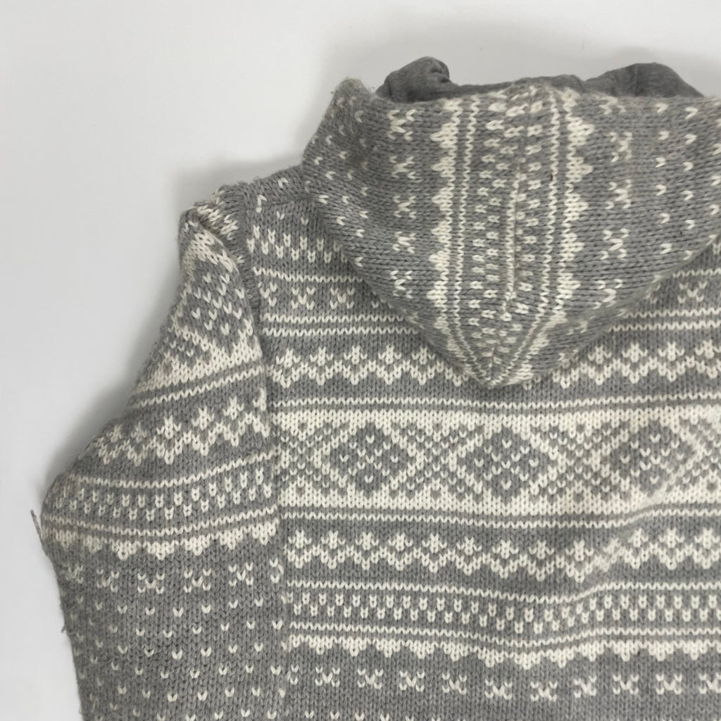 LORENZO MAGNI ロレンツォ マグニ / ノルディックニットパーカー イタリア製 参考定価：26,000程度 SIZE:L