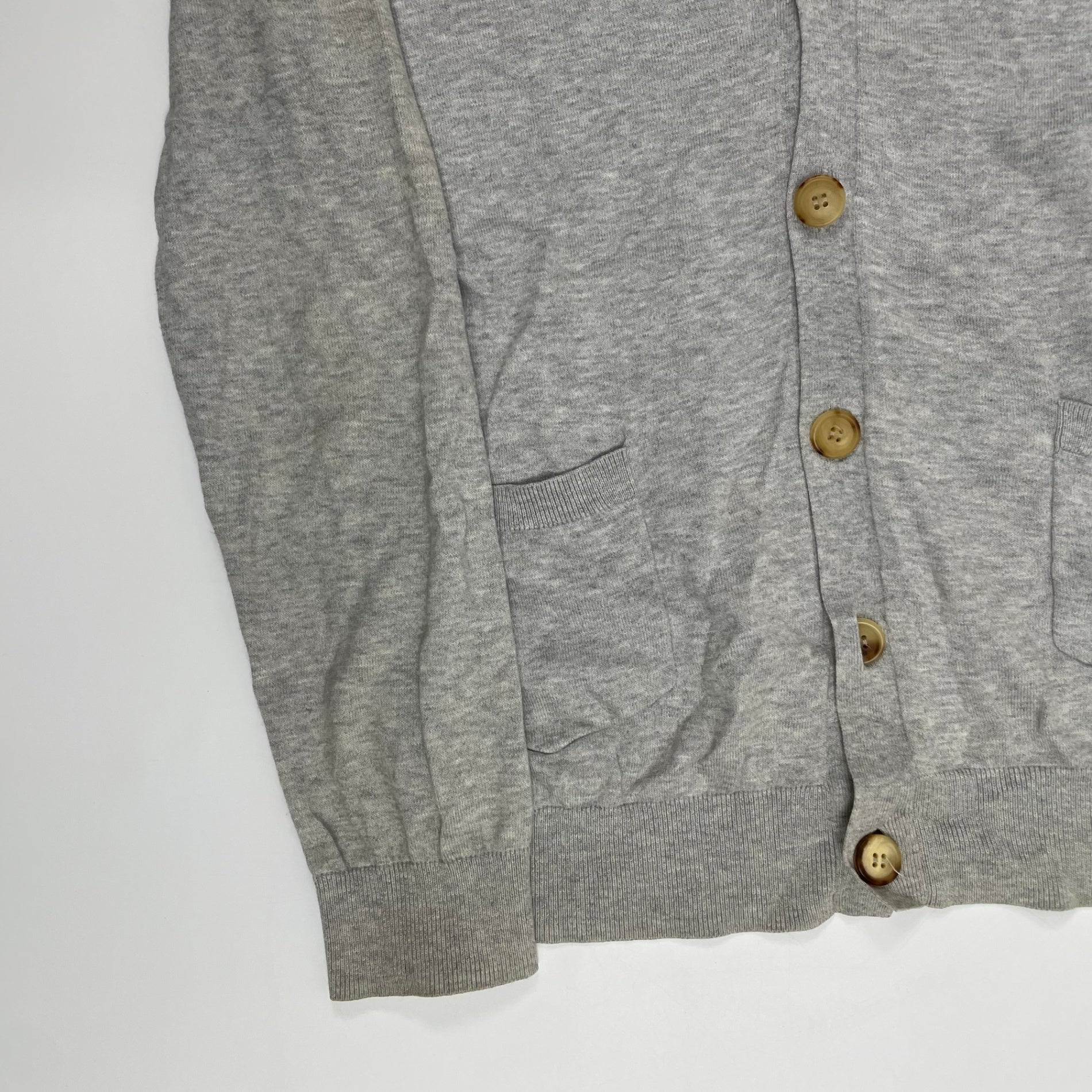 A.P.C. アーペーセー / カシミヤMIXカーディガン 水牛ボタン 参考定価：28,000程度 SIZE:XS