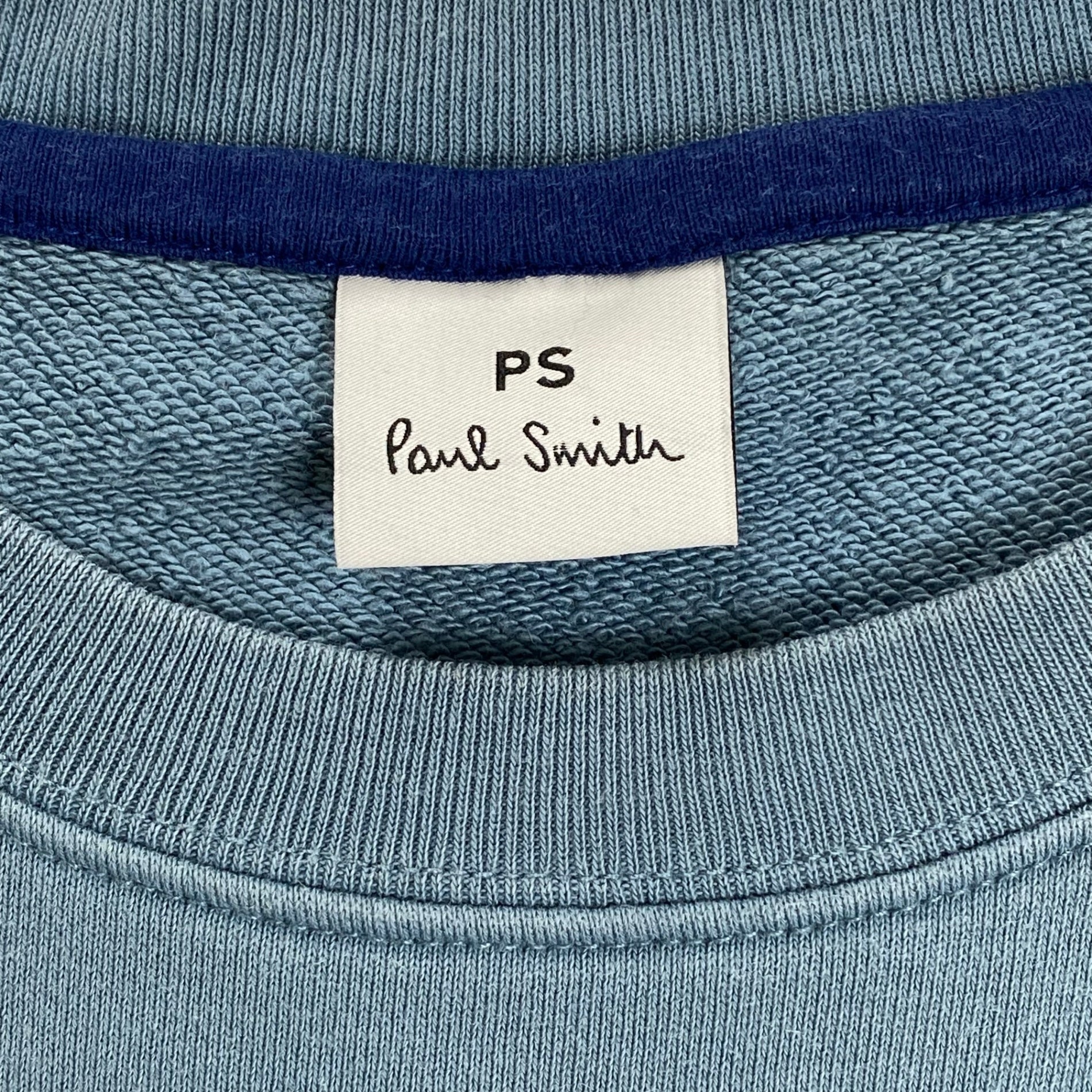 PS PAUL SMITH ピーエス ポールスミス / ハッピースマイルロゴスウェット 参考定価：16,000+tax SIZE:M