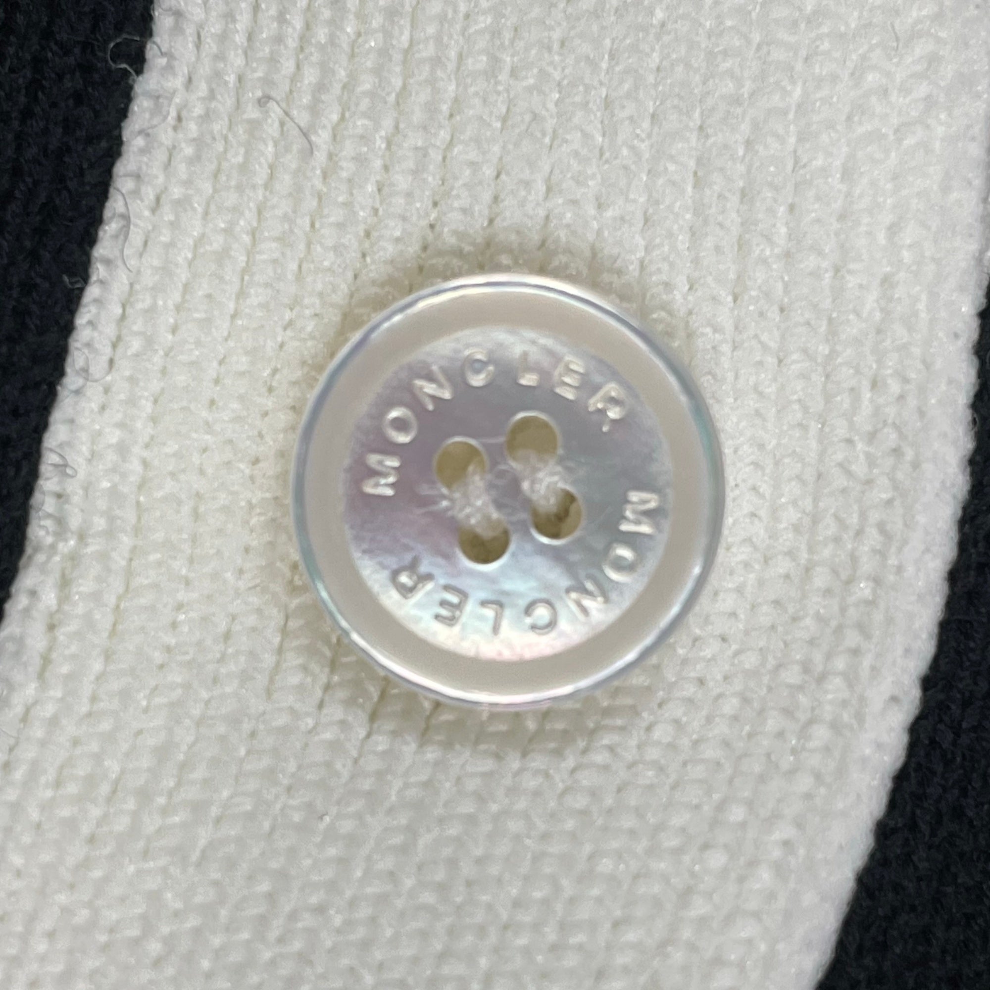 MONCLER モンクレール / POLO TRICOT ニットポロシャツ 参考定価：80,000程度 SIZE：M