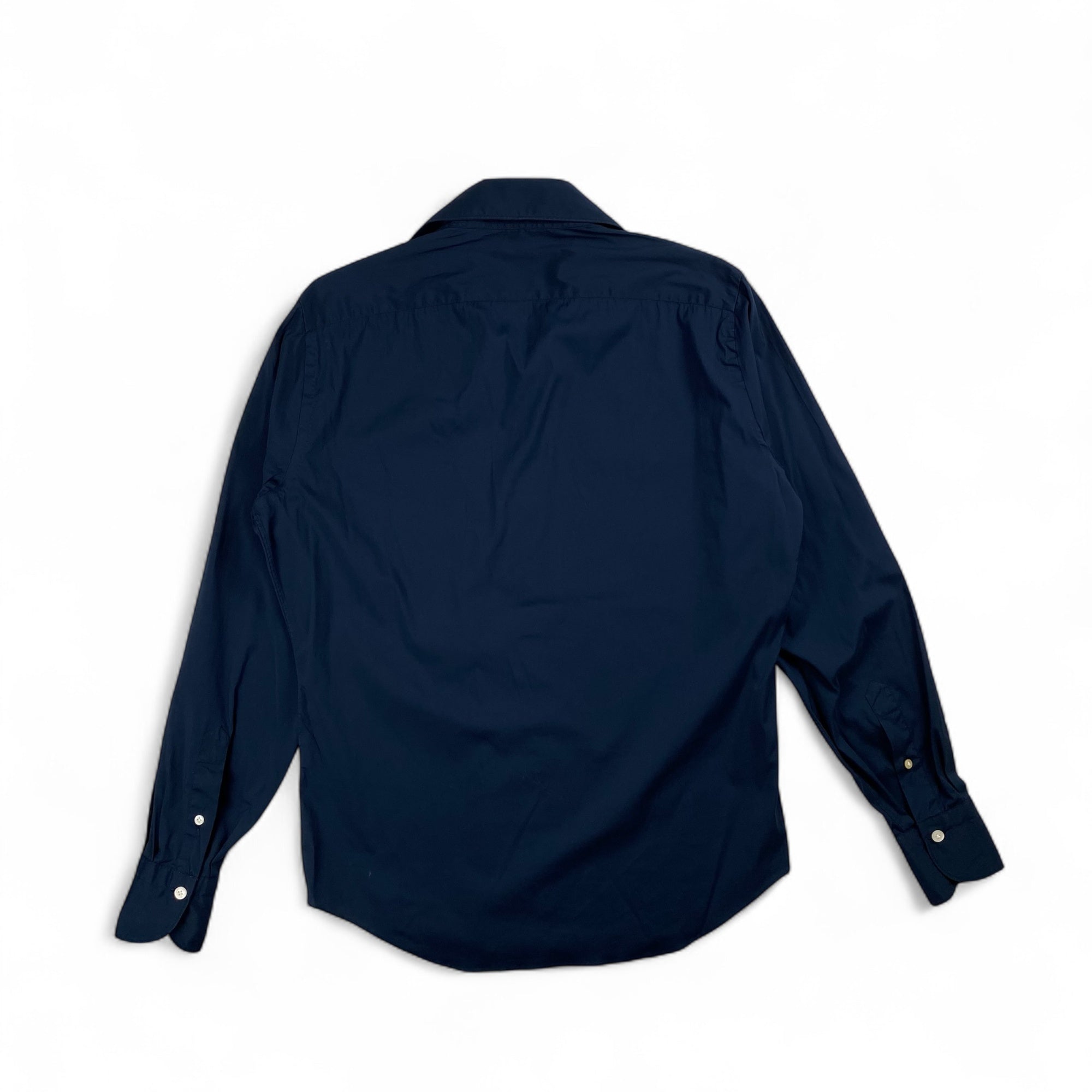 Finamore フィナモレ / ワイドカラーシャツ ドレスシャツ SIZE：M