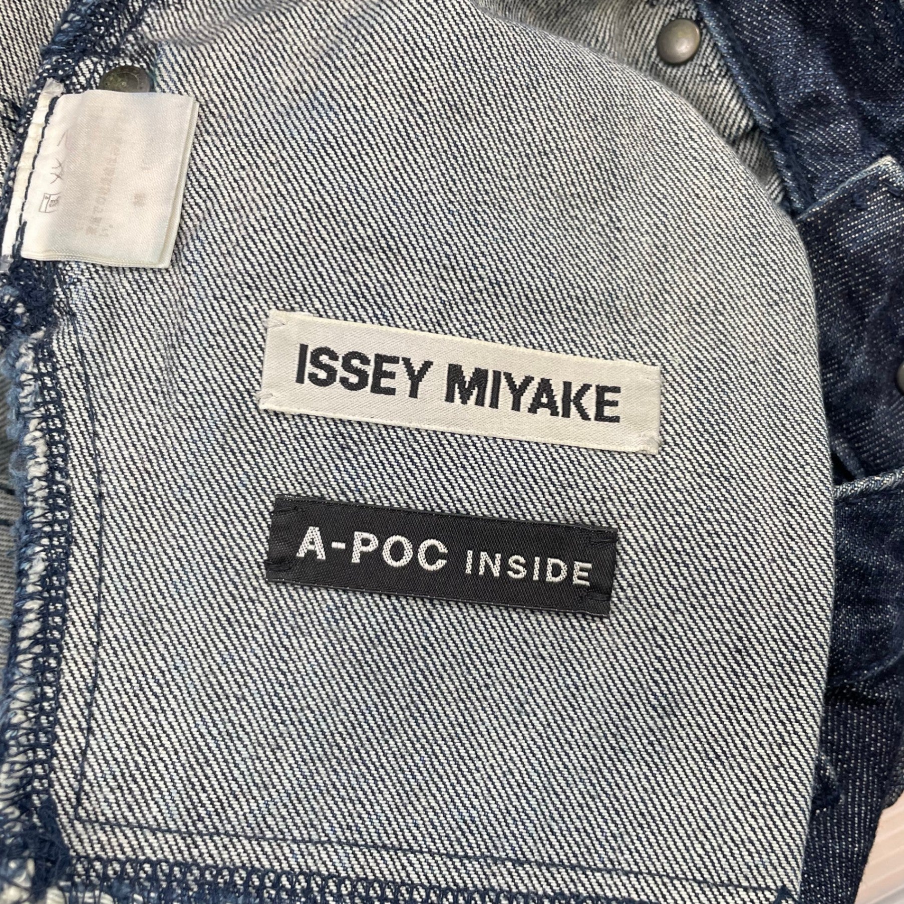 ISSEY MIYAKE A-POC INSIDE イッセイミヤケ / GALAXYジャガードデニムパンツ SIZE：2