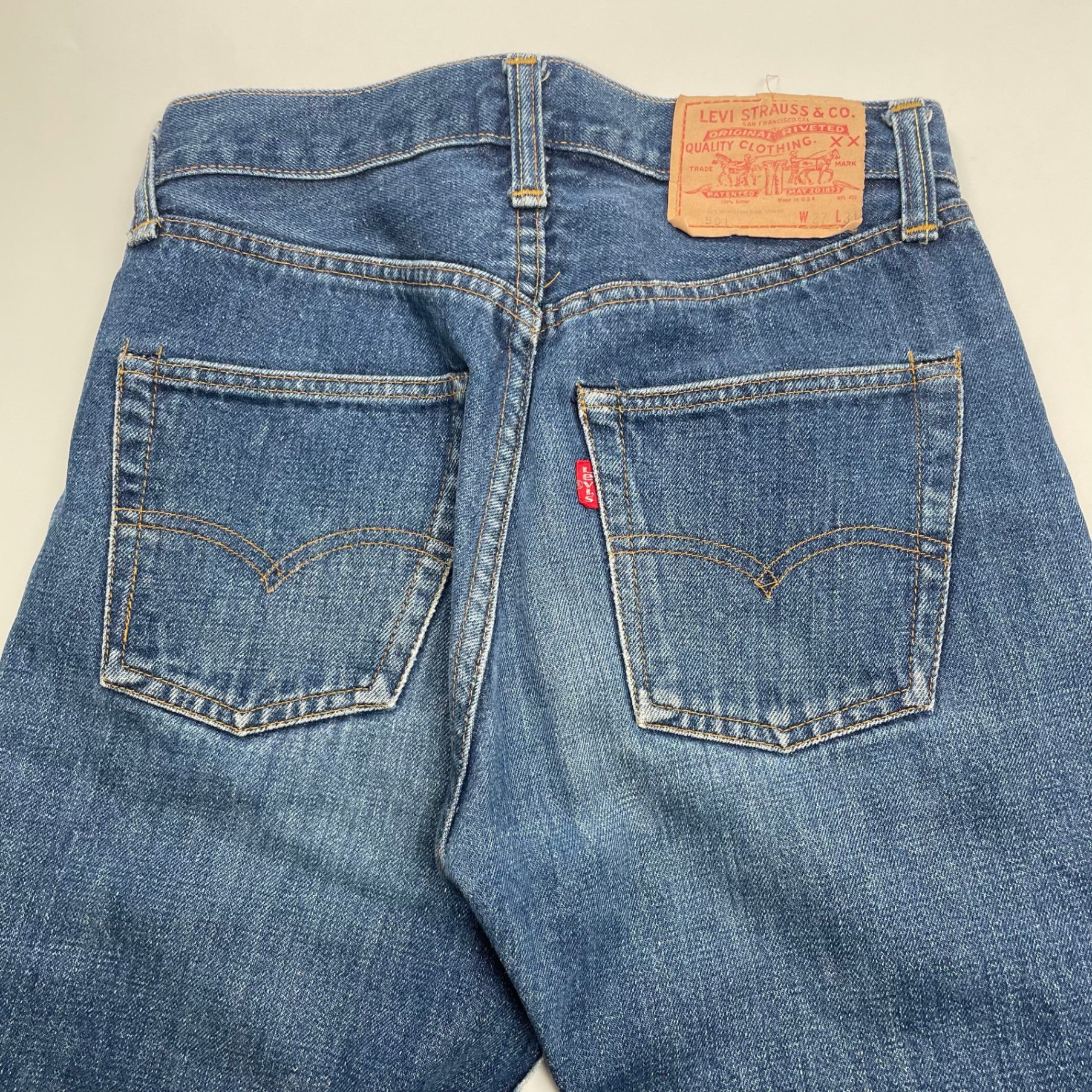 Levi's リーバイス / 66前期 ヴィンテージデニム 色残り4-5割程度 SIZE：W27 L31