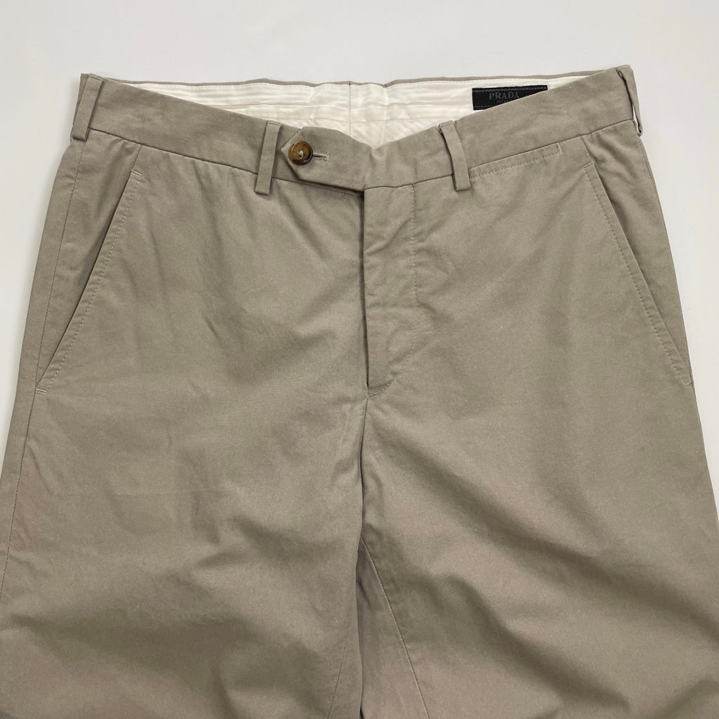 PRADA プラダ / コットンテーパードチノ ドレスチノスラックス 2010年製 SIZE：44