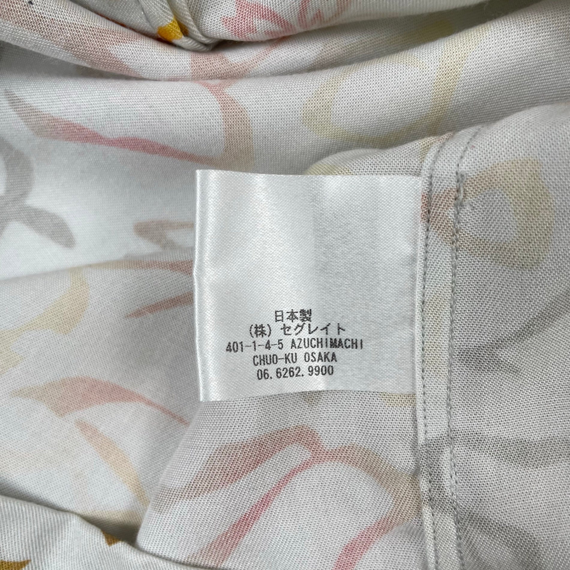 tangenet タンジェネット / オールオーバープリントシャツ 現行品 参考定価：20,000+tax SIZE:M