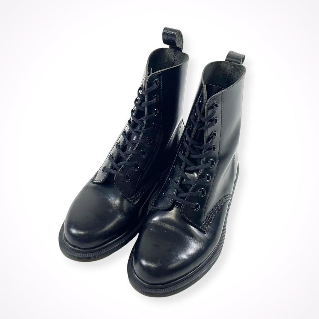 Dr. Martens / 英国製 PASCALブーツ オールブラック  Pascal Boanil Brush 参考定価：50,000程度 SIZE:UK3