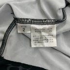 disem By Siik ディゼムバイシーク / セカンドスキン モノグラムカットソー 参考定価：20,000程度 SIZE：2