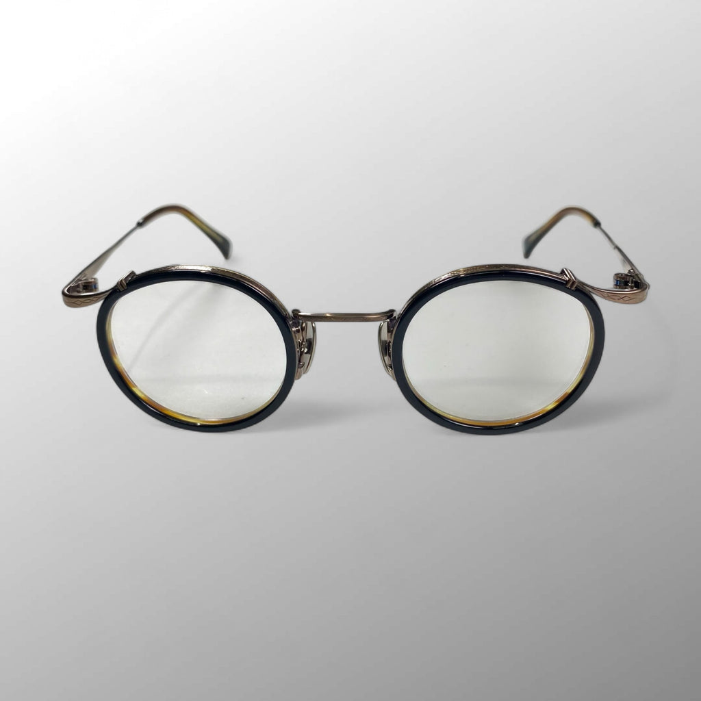 金子眼鏡 プレミアムライン / インナーリム ラウンド  度なしクリアレンズ 参考定価：78,000+tax