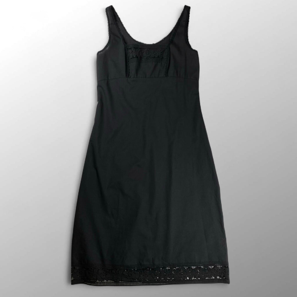 VINTAGE uccetto / 80s ヴィンテージワンピース 旧東ドイツ オールブラック