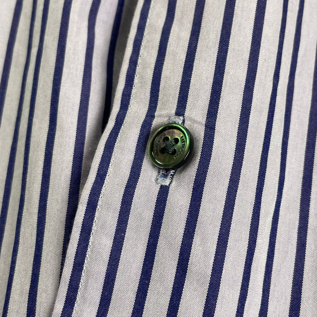 LITTLEBIG リトルビッグ / Stripe Dress SH ストライプシャツ 参考定価：29,000+tax SIZE:46