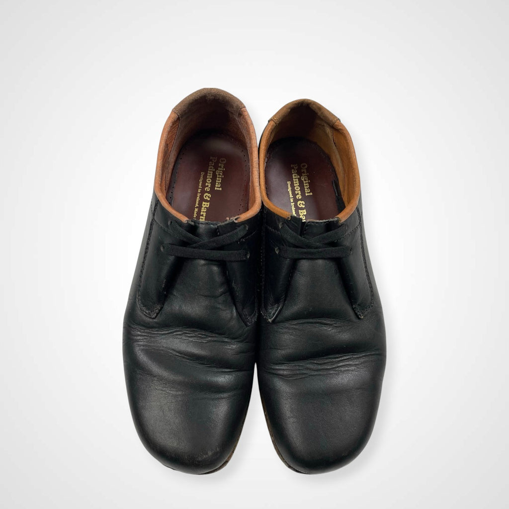 Padmore＆Barnes パドモア＆バーンズ / P500クレープソールレザーシューズ 参考定価：27,000程度 SIZE：9