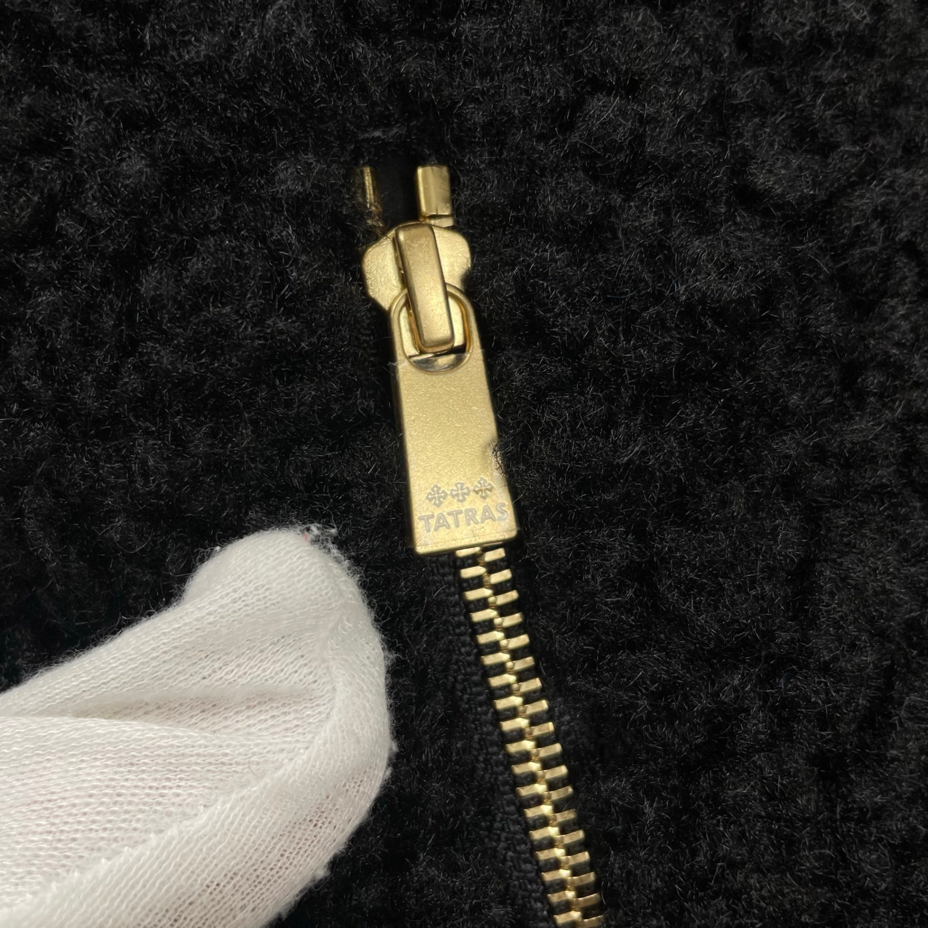 TATRAS タトラス / IPAMAボアブルゾン ブラック 参考定価：64,000+tax SIZE:01