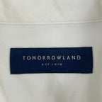 TOMORROWLAND / ブリティッシュポプリン セミワイドカラーシャツ 参考定価：18,000程度 SIZE：M