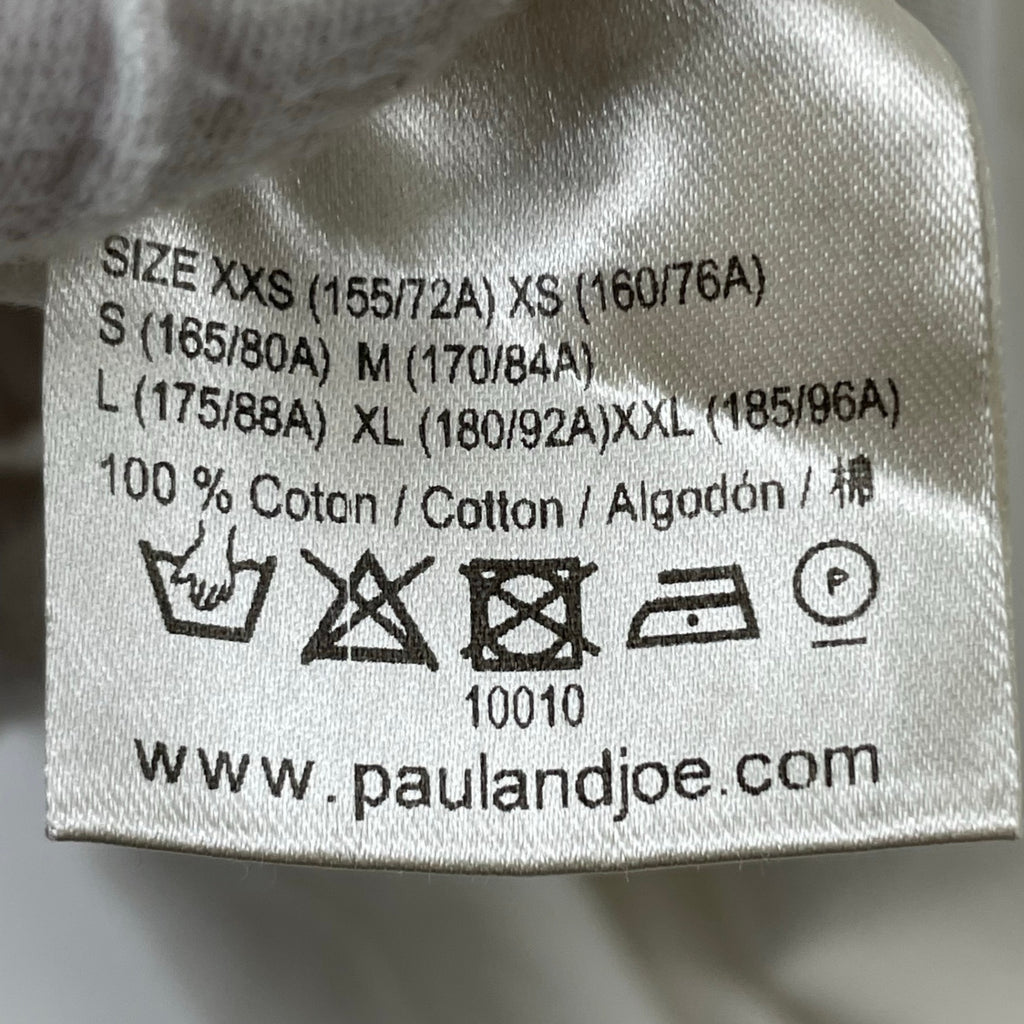 PAUL＆JOE / ステッチデザインTシャツ 参考定価：32,000程度 SIZE:S