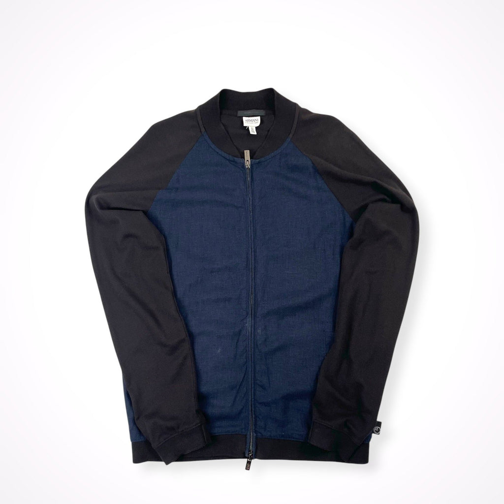 ARMANI collezioni / バイカラージップブルゾン 参考定価：80,000程度 SIZE:XS