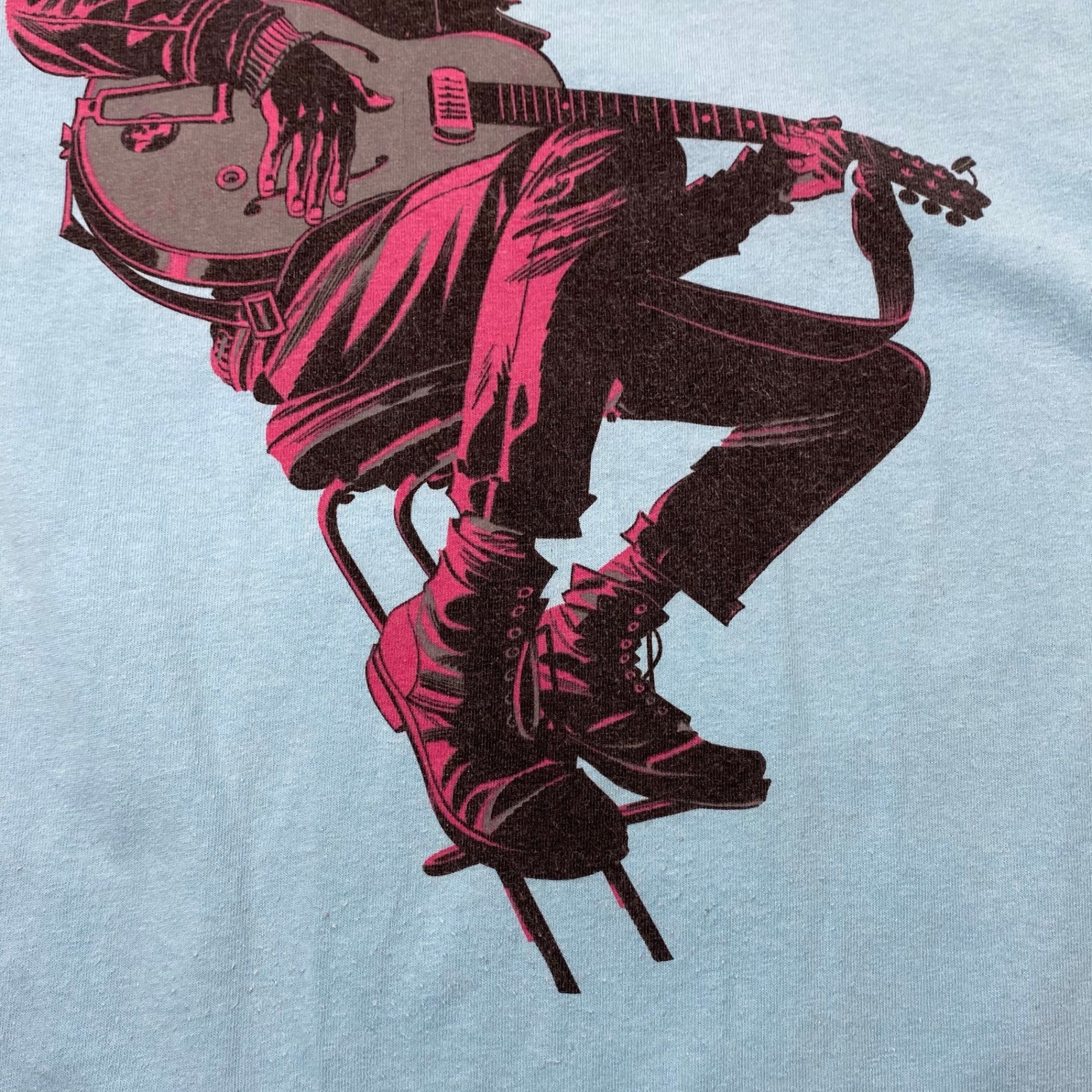 00s GORILLAZ ゴリラズ / バンド T ロックT ブラー デーモンアルバーン ジェイミーヒューレット SIZE：M-L程度