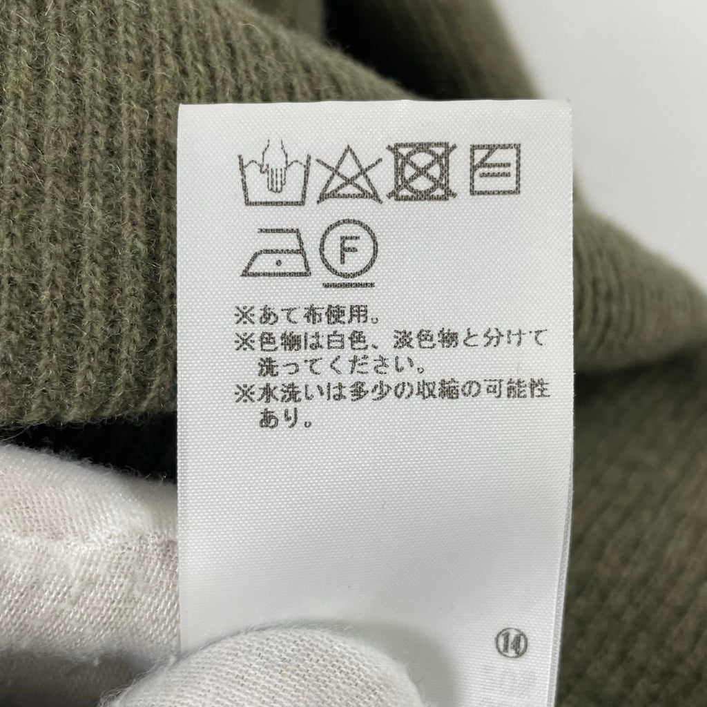 LEMAIRE / リブタートルネックニット 参考定価：90,000程度 SIZE:L