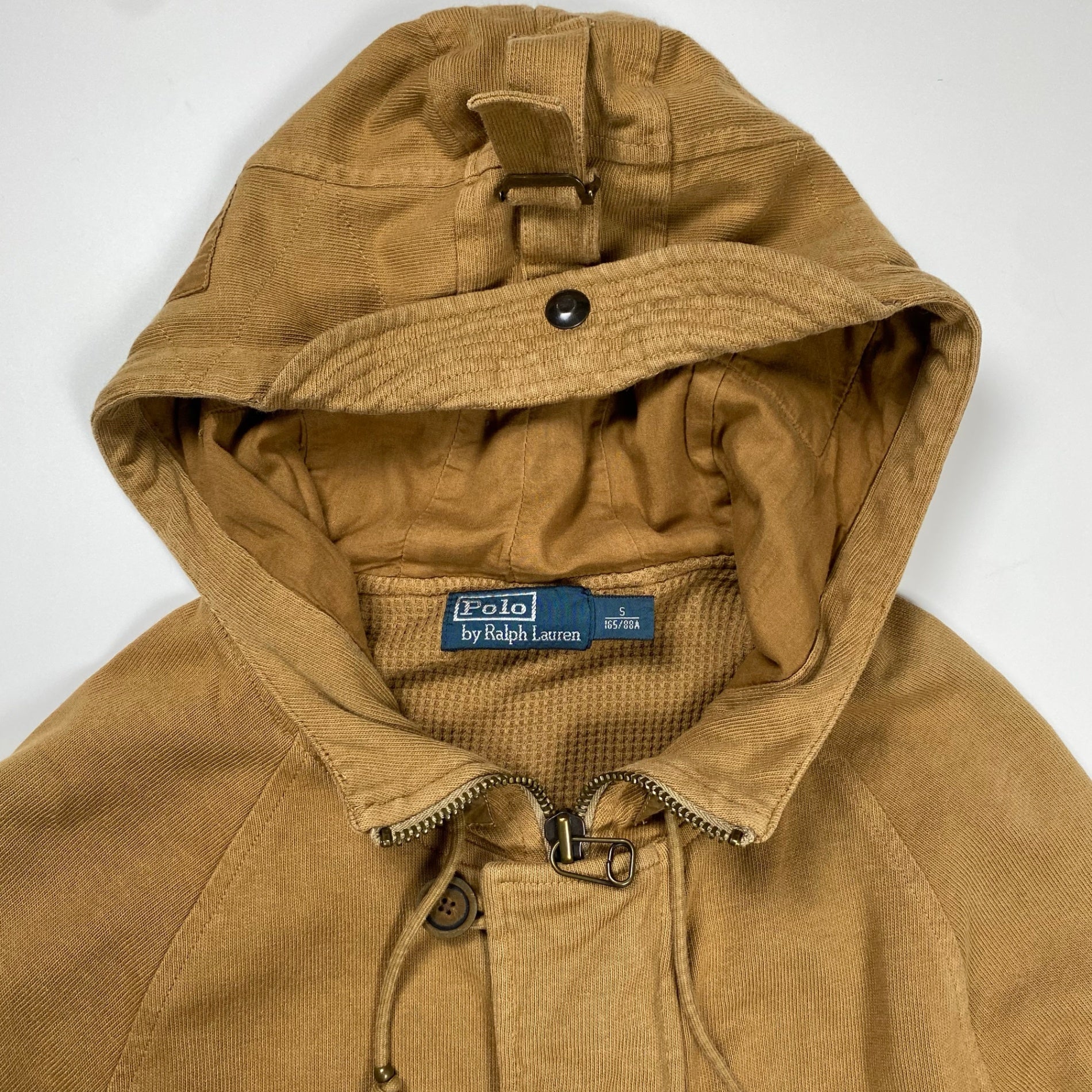 Polo by Ralph Lauren ポロ バイ ラルフローレン / モーターサイクルジャケット N-3B 裏サーマル ブラウン SIZE:S