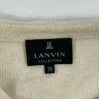 LANVIN COLLECTION / モヘヤMIXビジューカーディガン SIZE:38