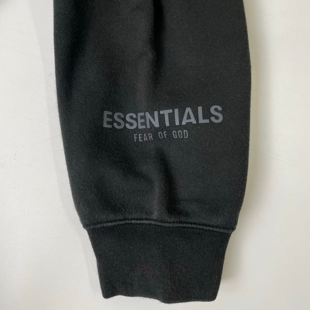 ESSENTIAL FEAR OF GOD / クロップドパーカー ブラック SIZE：XL