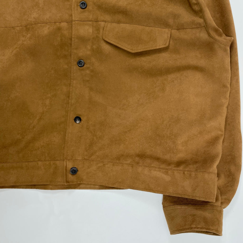 ANCELLM アンセルム / VEAGAN SUEDE WORK SHIRT タグ付 25AW SIZE:2