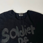 COMME des GARCONS HOMME PLUS / 15SS 反戦期 soldier of peace TEE SIZE:S