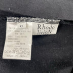 Rhodo Lirion ロド リリオン / Swallow Frill Basque Shirt 参考定価：22,000+tax SIZE:0