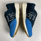 【未使用】 Sangacio サンガッチョ / BLUE × NAVY カウレザースニーカー 参考定価：24,000+tax SIZE:27cm