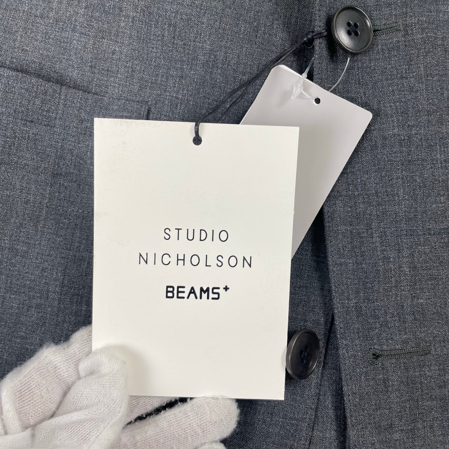 STUDIO NICHOLSON × BEAMS PLUS / 別注PAUL BLAZER タグ・ガーメントケース付 参考定価：100,000+tax SIZE:S