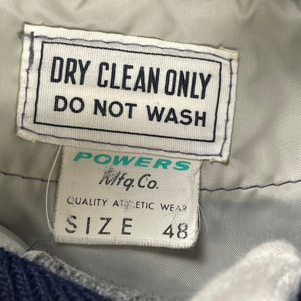 VINTAGE ヴィンテージ POWERS パワーズ / 6-70sヴィンテージアワードジャケット ユニオンチケット SIZE：48(L程度)