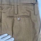 BRITISH ARMY イギリス軍 / BARRACK DRESS Pants ブラウン SIZE:84/84/100