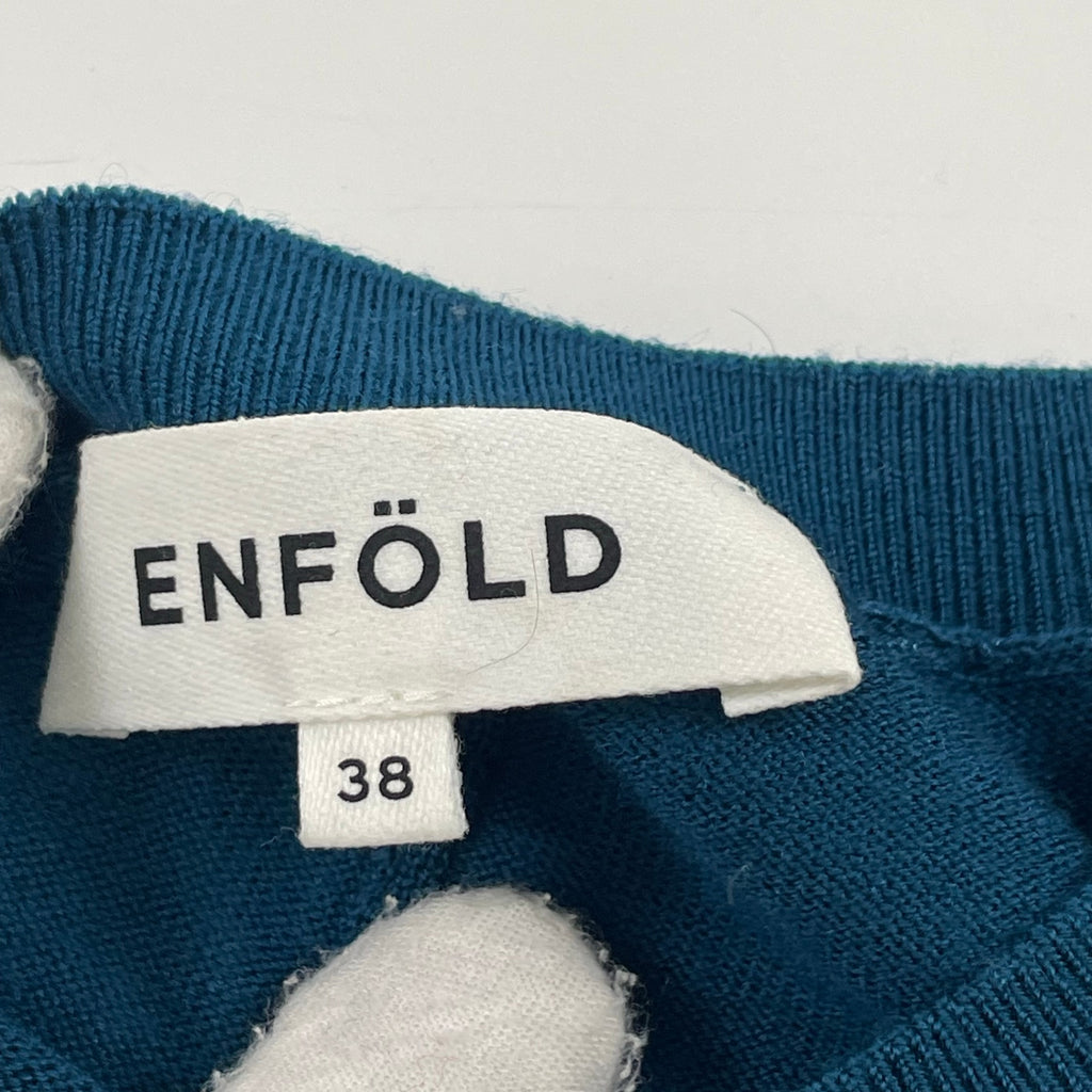 ENFOLD / ハイゲージウールBOXプルオーバーニット 参考定価：22,000程度 SIZE:38