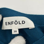 ENFOLD / ハイゲージウールBOXプルオーバーニット 参考定価：22,000程度 SIZE:38