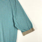 JOHN SMEDLEY / 半袖ボーダーニット 参考定価：40,000程度 SIZE:XS