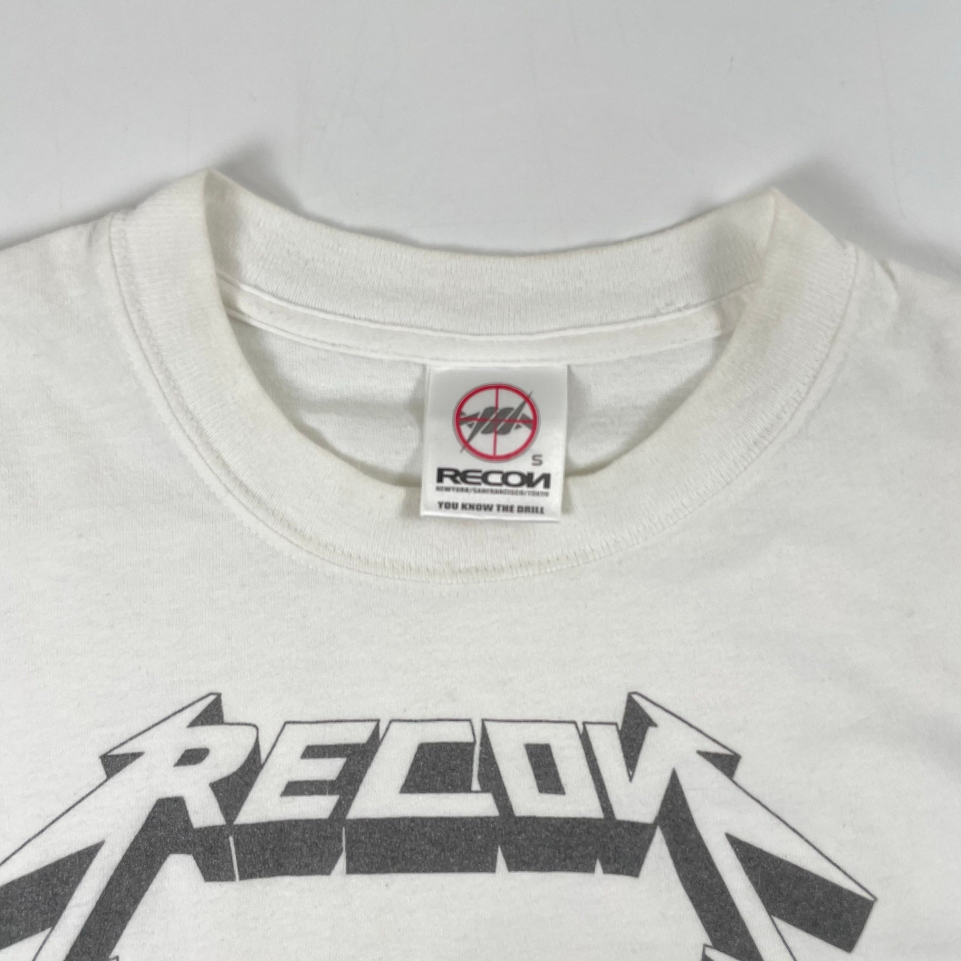 RECON / 90s RECONロゴTEE メタリカロゴ SIZE:S