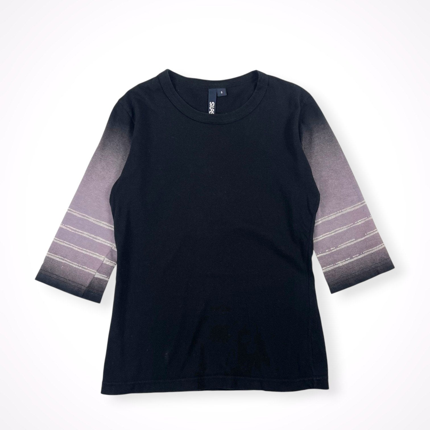 SILAS / 90sグラデーションボーダーTEE SIZE:S
