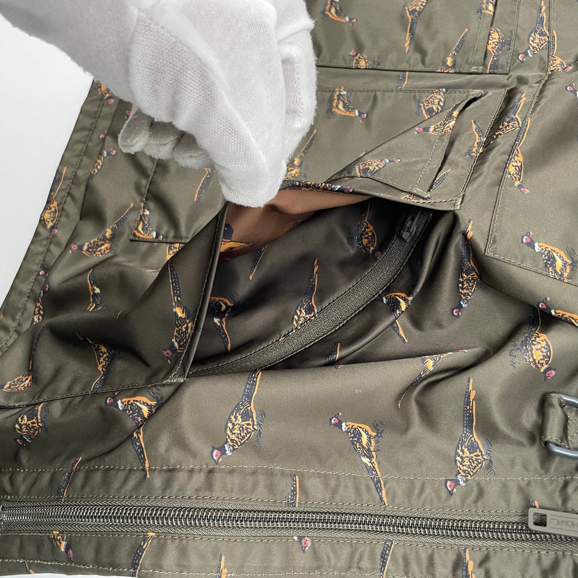 BEAMS PLUS ビームスプラス / Adventure Vest Polyester Animal Print 参考定価：28,000+tax SIZE:M