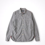 COMME des GARCONS HOMME / 15SS ギンガムワークシャツ 空環仕上げ SIZE:S
