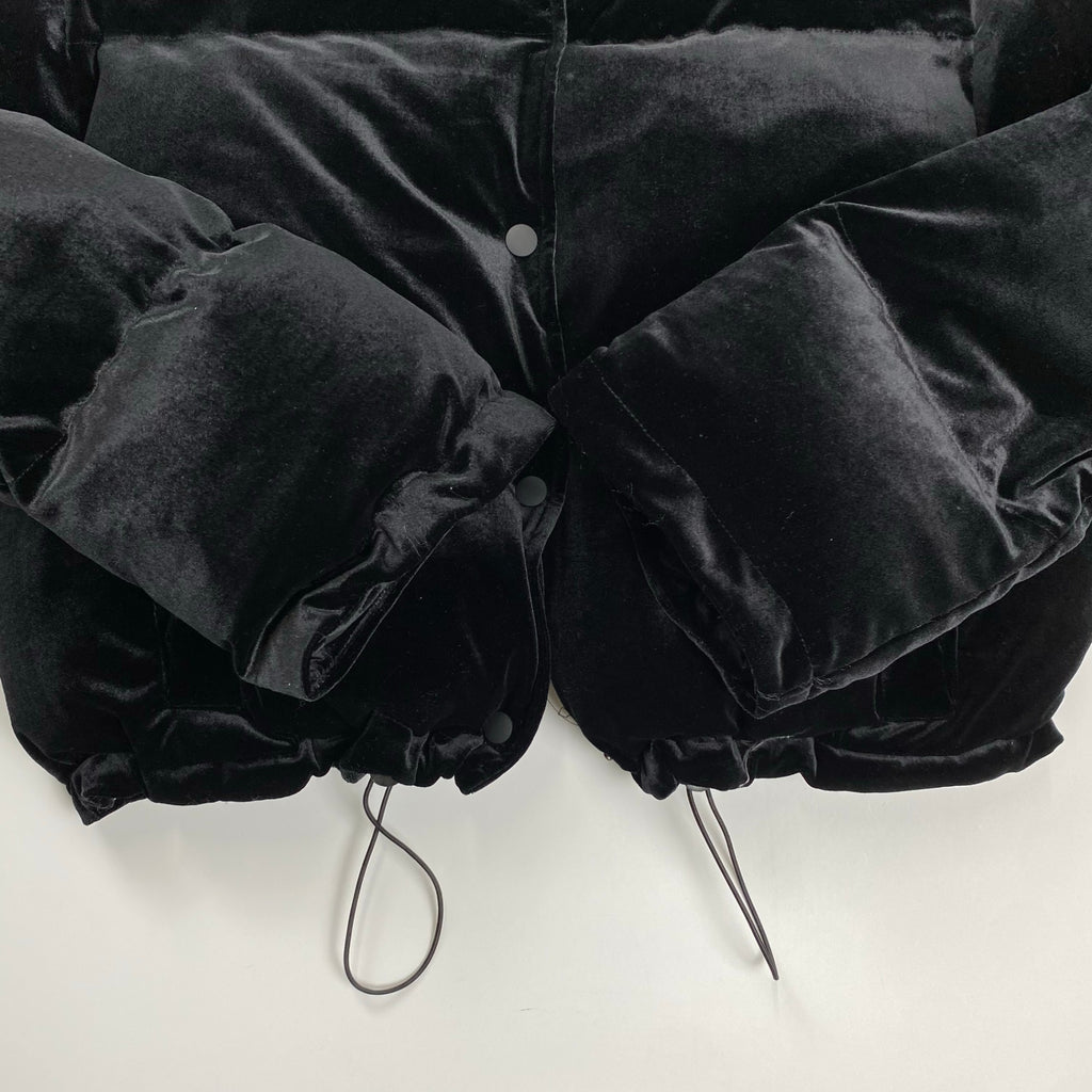ZEMETA ゼメタ / ベロア インサレーションジャケット クロップド 参考定価：40,000程度 SIZE:M