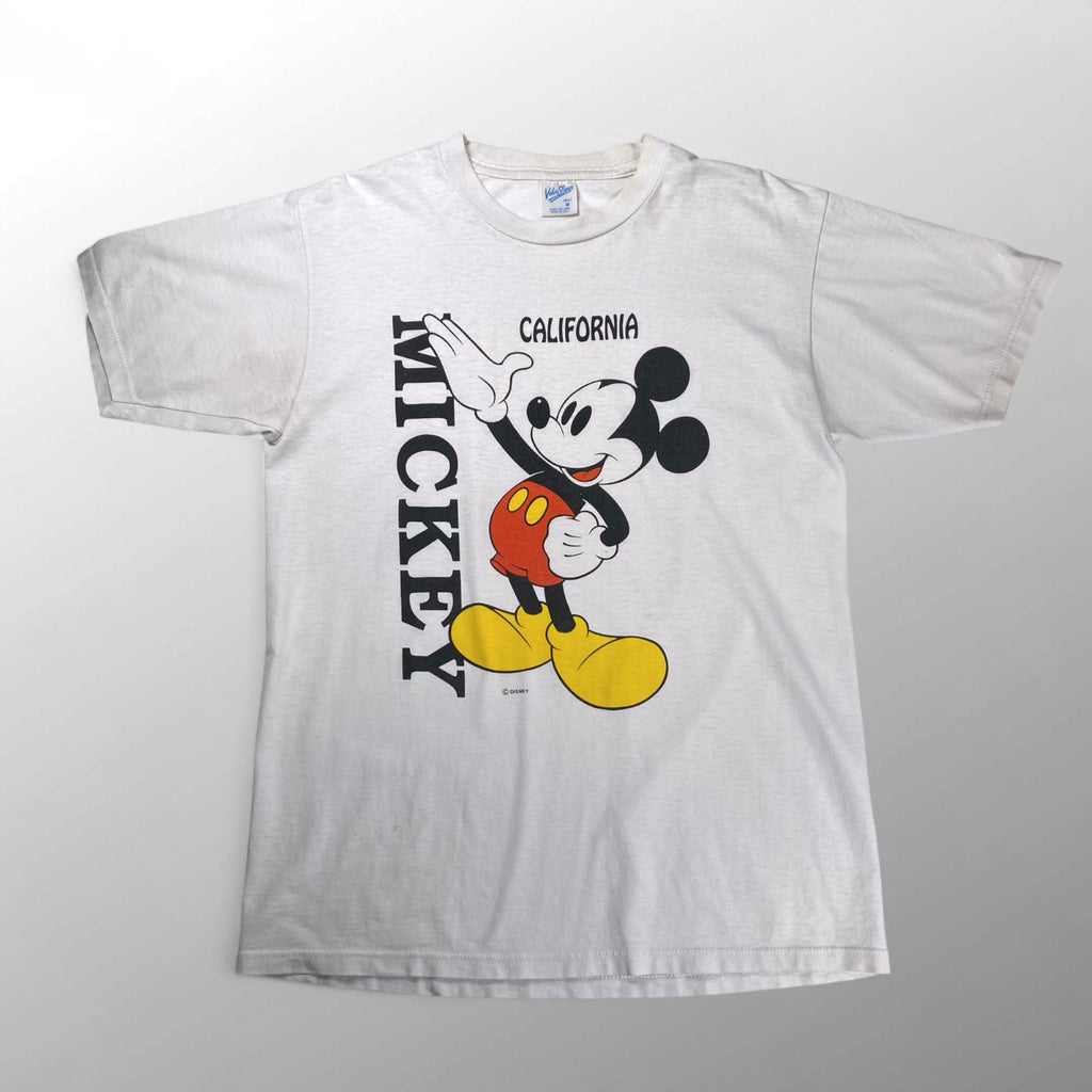 Velva Sheen ベルバシーン / プリントTシャツ ミッキー カリフォルニア MADE IN USA SIZE:M