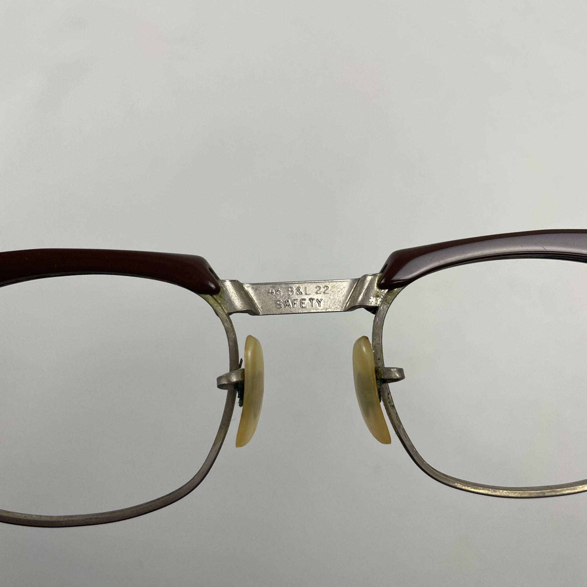 Bausch & Lomb ボシュロム / 5-60sセーフティクロスアイブロウ ブラウン レンズ無し SIZE：46