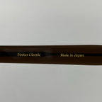 Porter Classics × 金子眼鏡 / SUNGLASSES BEATNIK COLLECTION サングラス ブラウンフレーム  参考定価：47,500+tax